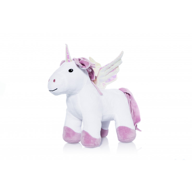 Jucărie de pluș unicorn, 25 cm.  250467