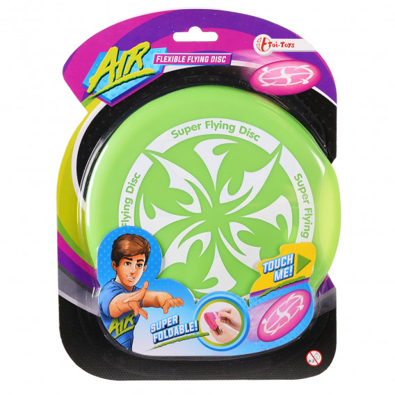Frisbee flexibil - Ø17 cm, verde Toi-Toys 250596 
