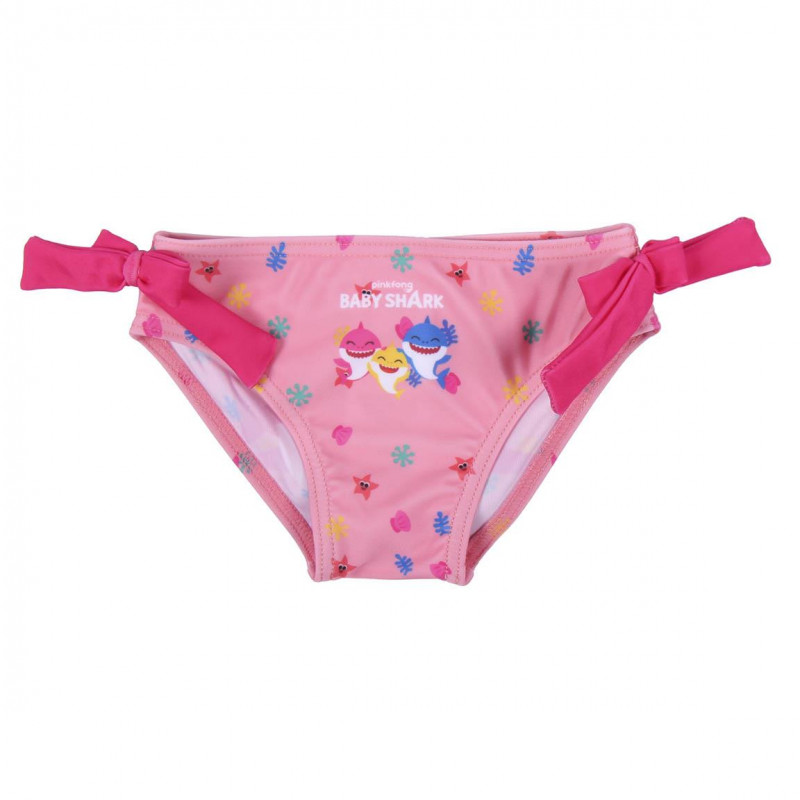 Costum de baie roz cu imprimeu Baby Shark pentru bebeluși  250704