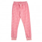Pijamale din două piese cu mâneci lungi pentru fete, roz Boboli 251099 11