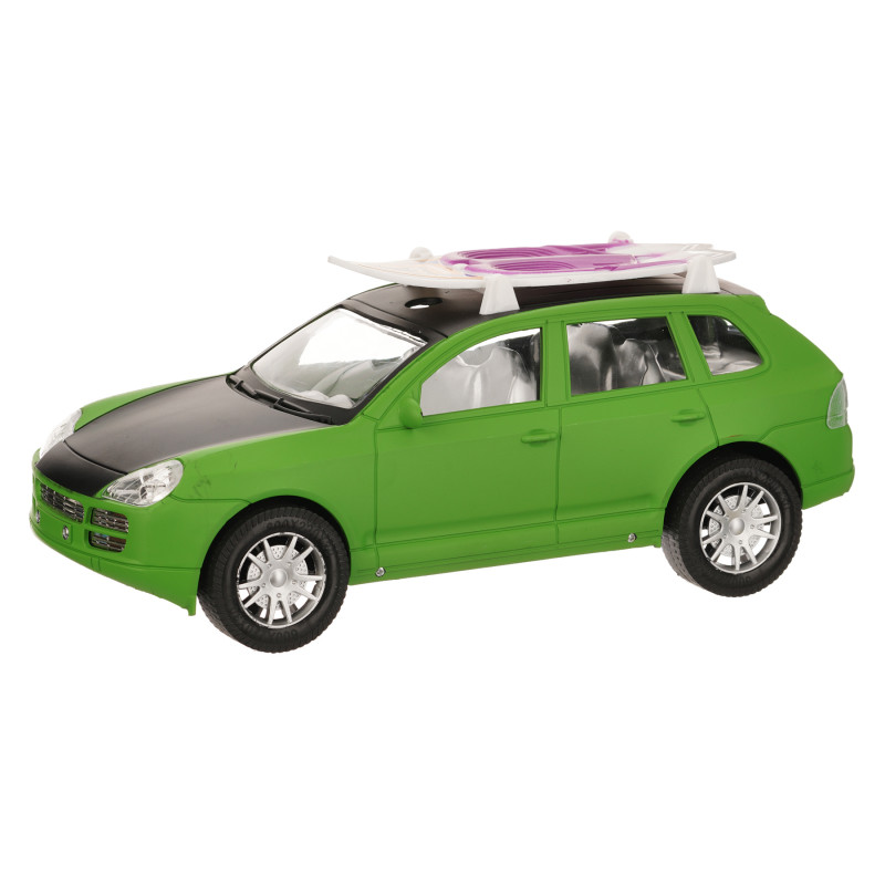 Mașină pentru copii cu placă de surf, verde  251267