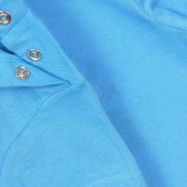 Tricou albastru Chicco din bumbac cu imprimeu dinozaur pentru bebeluși Chicco 251387 3