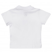 Tricou Chicco din bumbac alb cu imprimeu panda jucător de baschet pentru bebeluși Chicco 251542 4