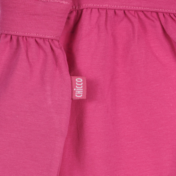 Pantaloni scurți roz Chicco din bumbac, pentru bebeluși Chicco 252600 3