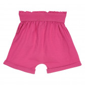 Pantaloni scurți roz Chicco din bumbac, pentru bebeluși Chicco 252601 4