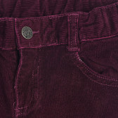 Pantaloni roșii din bumbac Chicco cu cinci buzunare Chicco 252783 2