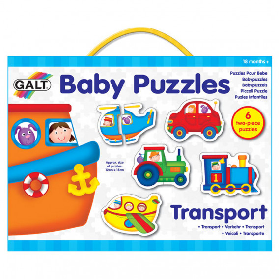 Puzzle pentru copii - Vehicule Galt 253173 