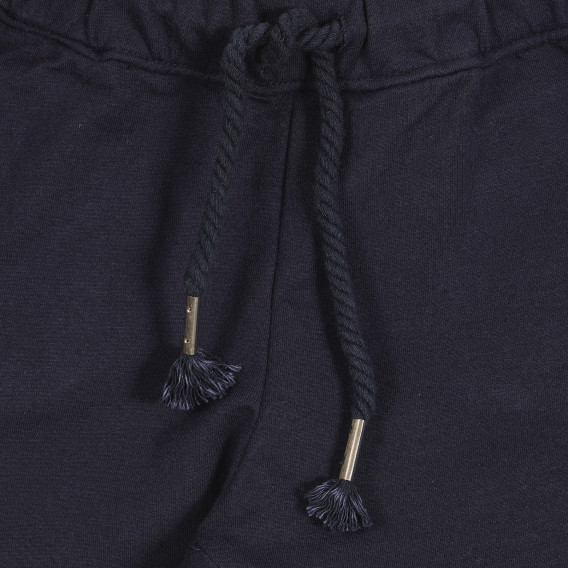 Pantaloni scurți din bumbac cu detalii pe margine Boboli 253259 2
