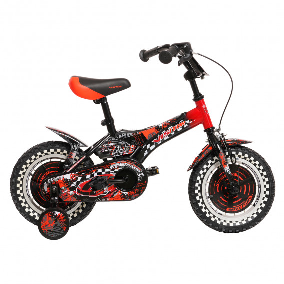 Bicicletă pentru copii NITRO 12 ", roșie Venera Bike 253335 2