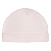 Pălărie de bumbac cu tiv pentru bebeluș, roz deschis Chicco 254223 3