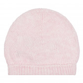 Pălărie tricotată cu tiv, roz deschis Chicco 254242 