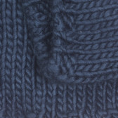 Guler eșarfă tricotat, albastru închis Chicco 254553 3
