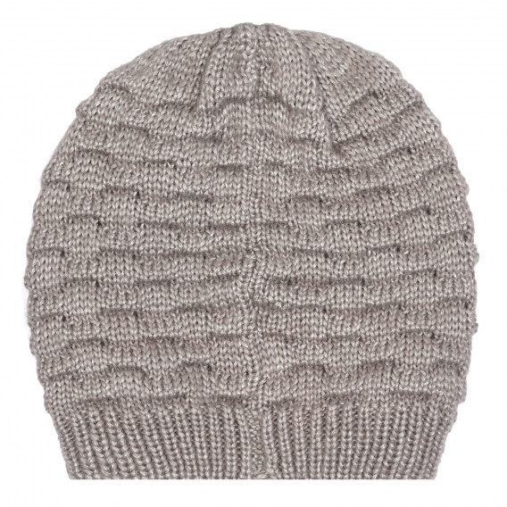 Pălărie tricotată pentru bebeluși, gri Chicco 254746 3