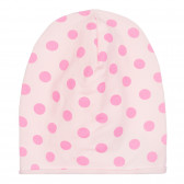 Pălărie de bumbac cu imprimeu figural pentru bebeluș, roz Chicco 254759 