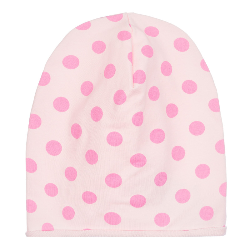 Pălărie de bumbac cu imprimeu figural pentru bebeluș, roz  254759