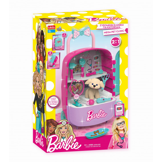 Cutie veterinară portabilă Barbie Barbie 25502 
