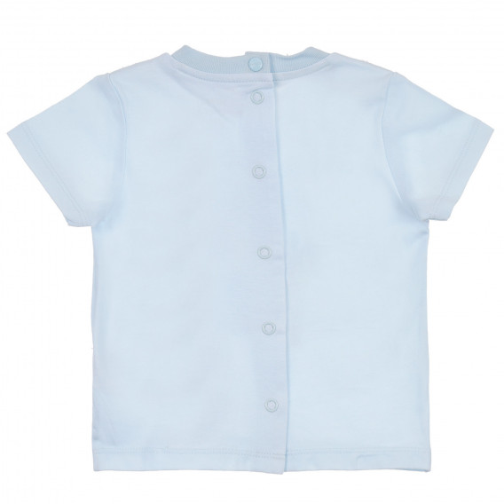 Pijamale din bumbac cu mâneci scurte pentru bebeluș, albastru Chicco 255064 5