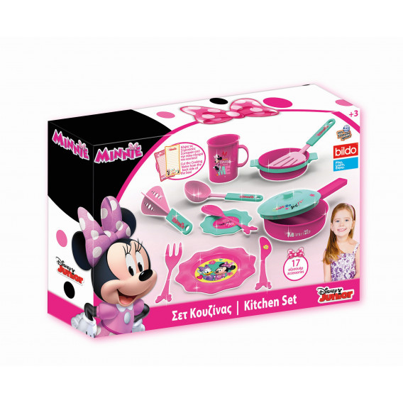 Set bucătărie - Mini Mouse Minnie Mouse 25514 