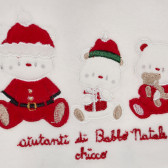 Set de Crăciun Chicco din bluză și pantaloni cu botoși, cu ursuleți, pentru bebelusi Chicco 255168 10