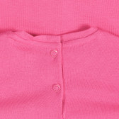 Tricou Chicco din bumbac roz cu inscripție pentru bebeluși Chicco 255237 3
