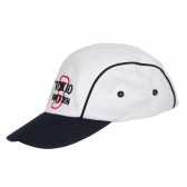 Pălărie de bumbac TOKIO pentru bebeluș, albă Chicco 255437 