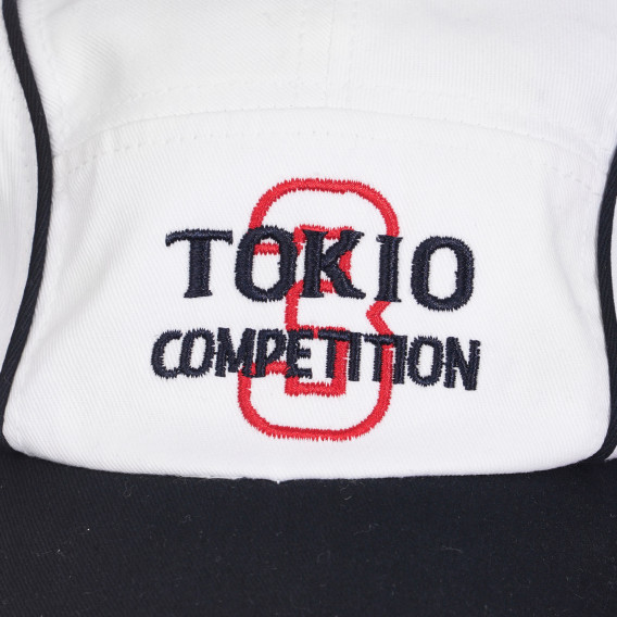 Pălărie de bumbac TOKIO pentru bebeluș, albă Chicco 255438 2
