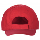 Pălărie de bumbac de baseball cu vizor, roșie Chicco 255442 3