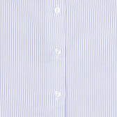 Bluză Chicco din bumbac cu dungi și volane, alb și albastru Chicco 255546 3