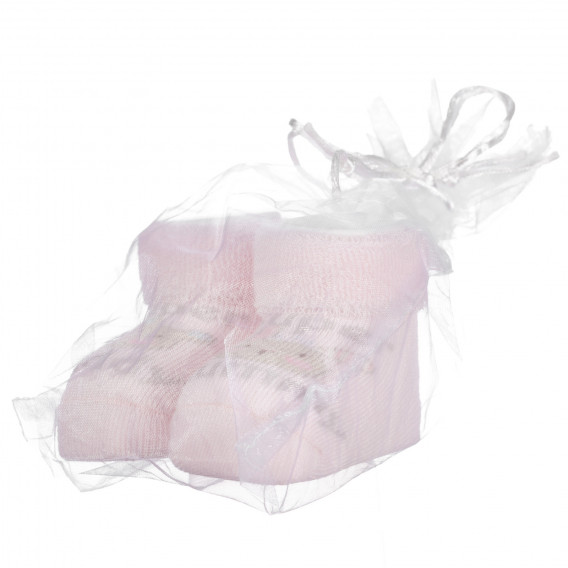 Șosete tricotate DADDY pentru un bebeluș roz Chicco 255893 