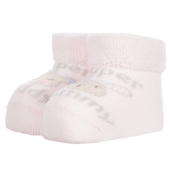 Șosete tricotate DADDY pentru un bebeluș roz Chicco 255894 2