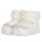 Șosete tricotate I AM A STAR pentru un bebeluș, bej Chicco 255900 2