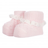 Șosete tricotate pentru bebeluși, în roz Chicco 255909 2