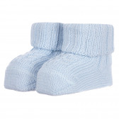 Șosete tricotate pentru bebeluși, albastre Chicco 255916 2