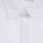 Set de cămașă și pantaloni pentru bebeluși din bumbac, alb Chicco 256062 3