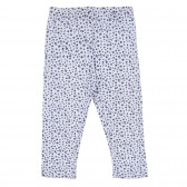 Pijamale din bumbac cu mâneci scurte, albe Chicco 256310 6