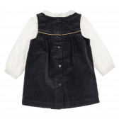 Set de bluză din bumbac cu rochie pentru bebeluși Chicco 256339 4