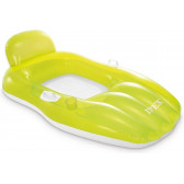 Barcă gonflabilă cu spătar, verde Intex 256632 