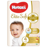 Scutece № 4, 19 piese., Model Elite Soft Huggies 256716 2