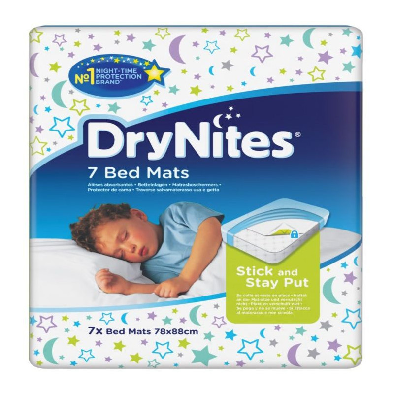 Protecție de pat de unică folosință DryNites, 7 buc.  256742