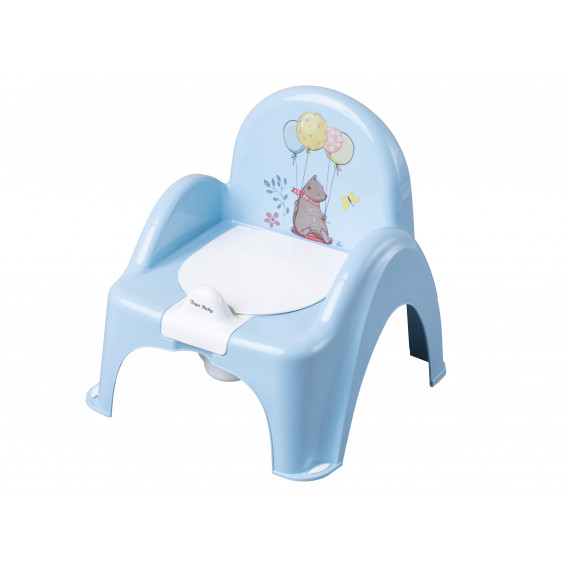 Oală pentru copii - scaun Forest Tale, albastru Chipolino 256762 