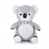 Jucărie muzicală de pluș cu proiector Koala Chipolino 256999 
