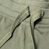Pantaloni scurți de culoare verde închis, pentru băieți Boboli 25700 2