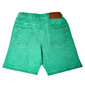Pantaloni scurți în culori verzi pentru băieți Boboli 25729 2