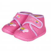 Papuci cu aplicații și detalii violet, roz Chicco 257737 