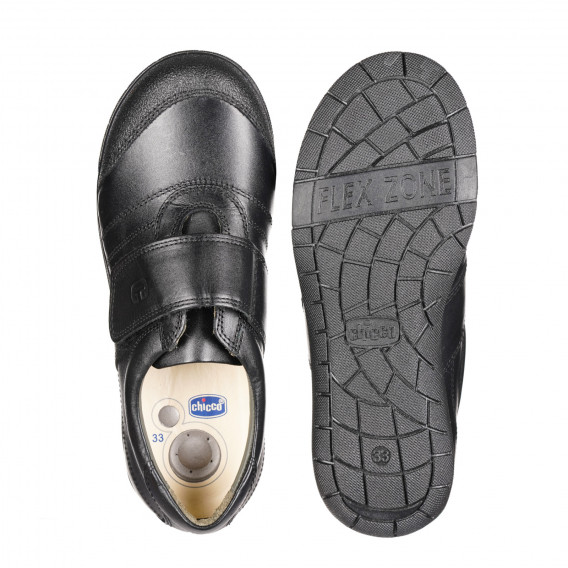 Pantofi eleganți din piele, de culoare neagră Chicco 257783 3