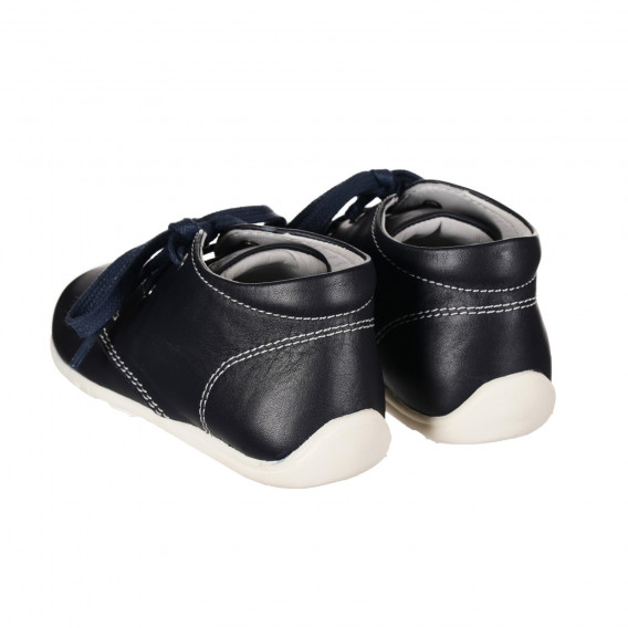 Pantofi din piele naturală, bleumarin Chicco 257797 2