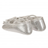 Pantofi cu panglici și detalii argintii pentru bebeluși Chicco 257917 2