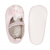Pantofi cu aplicatie de flori, roz Chicco 257969 3