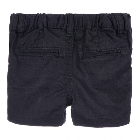 Pantaloni scurți din bumbac pentru bebeluși, bleumarin Chicco 258148 4