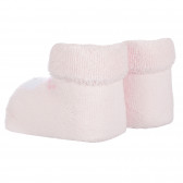 Botoși tricotați LITTLE BUNNY pentru bebeluși, roz Chicco 258204 2